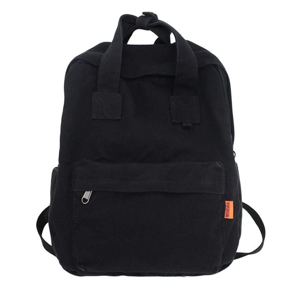 Vintage Denim Backpack Tote Satchel Hiking Knapsack Canvas Backpack Travel UwU - Picture 1 of 6